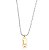 Choker Riviera Letra L Bicolor - Imagem 1