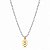Choker Riviera Letra S Bicolor - Imagem 1