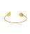 Bracelete Micro Zircônia - Ouro - Imagem 1