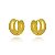 Brinco Argola Lisa - Ouro - Imagem 1