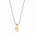 Choker Riviera Letra H Bicolor - Imagem 1