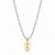 Choker Riviera Letra I Bicolor - Imagem 1