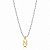 Choker Riviera Letra N Bicolor - Imagem 1