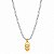 Choker Riviera Letra Q Bicolor - Imagem 1