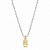 Choker Riviera Letra R Bicolor - Imagem 1