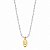 Choker Riviera Letra U Bicolor - Imagem 1