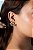 Brinco Ear Cuff Micro Zircônias – Banho de Ouro - Imagem 2
