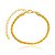 Pulseira Semijoia Cordão Baiano - Ouro - Imagem 1