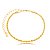 Pulseira Cordão Baiano - Banho Ouro - Imagem 1