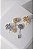 Broche Flor Cravejado - Banho Ouro - Imagem 2
