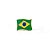 Broche Brasil Esmaltado - Banho Ouro - Imagem 1