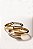 Bracelete Bicolor Design Escultural - Imagem 5