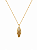 Colar Pingente Milho Cravejado com Micro Zircônias – Banho Ouro - Imagem 4