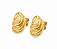 Brinco Camadas – Banho em Ouro - Imagem 3