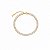 Pulseira Riviera Zircônias Baguete – Banho em Ouro Amarelo 18K - Imagem 1