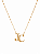 Colar Monograma Personalizado JC– Banho em Ouro Amarelo 18K - Imagem 1