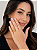 Anel Abelha Cravejado Color tamanho 12 – Banho de Ouro Amarelo 18K - Imagem 2
