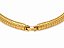 Choker Articulado Texturizado - Banho em Ouro - Imagem 4