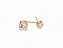 Brinco Ear Jacket Ponto de Luz – Banho em Ouro - Imagem 6