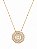Colar Mandala Navete Letra B – Banho em Ouro Amarelo 18K - Imagem 1