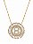 Colar Mandala Navete Letra B – Banho em Ouro Amarelo 18k - Imagem 4