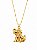 Colar Pet Cachorro com Banho em Ouro Amarelo 18K - Imagem 4