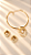 Conjunto Oval Esmaltado – Banho em Ouro 18K - Imagem 4