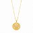 Colar Religioso Espírito Santo Cravejado com Micro Zircônias – Banho em Ouro 18K - Imagem 1