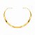 Choker Aro Liso com Banho em Ouro 18K - Imagem 1