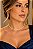 Choker Riviera Cravejada com Cristais Baguete – Banho em Ouro Amarelo 18K - Imagem 2