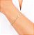 Pulseira Corrente Elos Cravejado - Ouro - Imagem 2