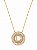 Colar Mandala Navete Letra D – Banho em Ouro Amarelo 18k - Imagem 1