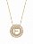 Colar Mandala Navete Letra F – Banho em Ouro Amarelo 18k - Imagem 4