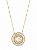 Colar Mandala Navete Letra G – Banho em Ouro Amarelo 18k - Imagem 1