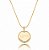 Colar Cordão Baiano Medalha Cravejada Love - Imagem 1