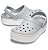 Sandália Crocs Crocband Platform Clog - Light Grey - Imagem 3