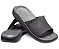 Chinelo Crocs LiteRide™ Slide Cinza/Preto - Imagem 3