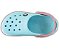 Sandália Crocs Infantil Crocband™ Clog - Ice Blue/White - Imagem 4