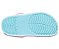 Sandália Crocs Infantil Crocband™ Clog - Ice Blue/White - Imagem 6