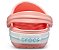 Sandália Crocs Infantil Crocband™ Clog - Melon/Ice Blue - Imagem 6