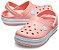 Sandália Crocs Infantil Crocband™ Clog - Melon/Ice Blue - Imagem 3