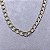 Colar Choker Elos Martelados Semijoia Ouro - Imagem 1