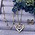 Colar Choker Pontinhos Coloridos Escuros Semijoia Ouro - Imagem 2