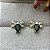 Brinco Abelhilha Green Semijoia Ouro - Imagem 3