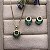 Conjunto Golden Green Semijoia Ouro - Imagem 1