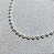 Colar Choker Perolinhas Semijoia Ouro - Imagem 3