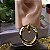 Brinco Vicky Semijoia Ouro - Imagem 2