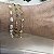 Pulseira Pérola Barroca com Fecho Boia Semijoia Ouro - Imagem 2