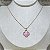 Colar Trevo Pink Semijoia Ouro - Imagem 2