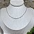 Colar Chocker Elinhos Frisados Semijoia Prata - Imagem 1